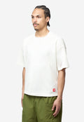 Men's TNF Red Box Mesh T-Shirt White Dune NF0A8FHHQLI
