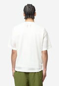 Men's TNF Red Box Mesh T-Shirt White Dune NF0A8FHHQLI