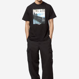 Men's Short Sleeve Warm Views T-Shirt Black I036246
