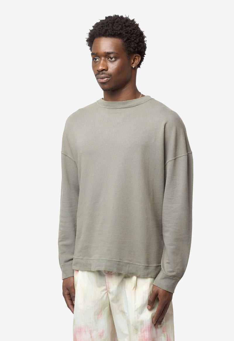 Slack Sweatshirt Worn Olive Rogue Loopback M2266SWO