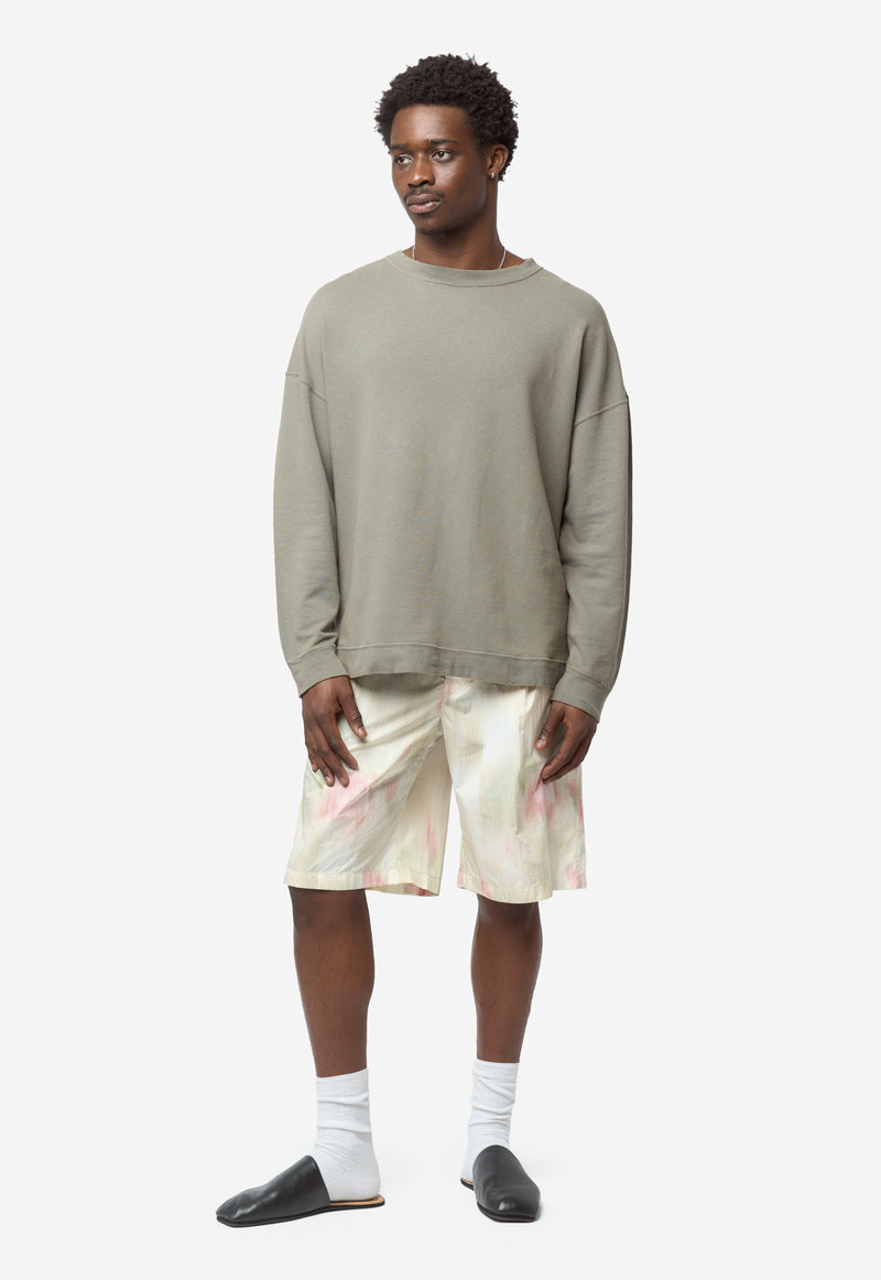 Slack Sweatshirt Worn Olive Rogue Loopback M2266SWO