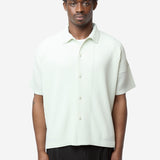 Men's Monthly Colour May Pleated Shirt Duomo Green HP66-JJ051-60