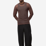 Men's Crystalline Jersey Brown HP66-JK363-44
