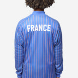 Men's Nike x Jacquemus Goalkeeper Soccer Jersey Blue/White/Red IQ7570-480