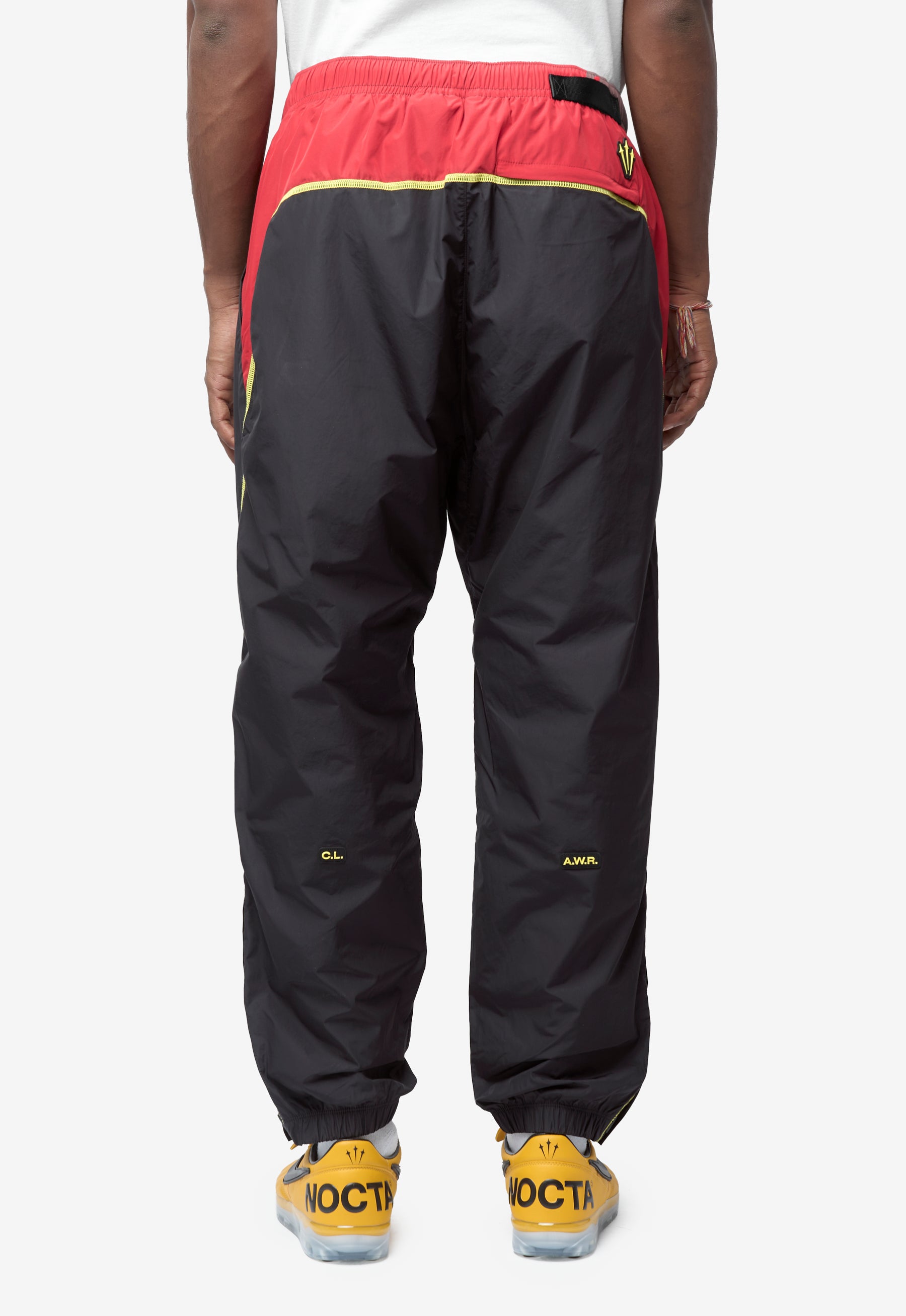 Men's Nike x Nocta Track Pants Black/Red/Yellow IM3236-010 – NOMAD