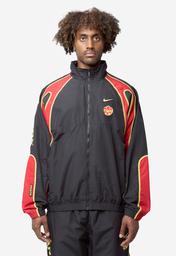 Men's Nike x Nocta Track Jacket Black/Red/Yellow IM3235-010