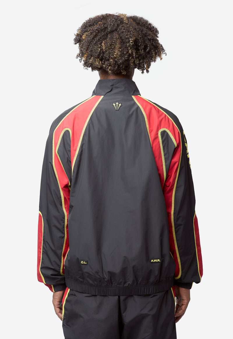 Men's Nike x Nocta Track Jacket Black/Red/Yellow IM3235-010