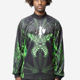 Men's Nike x Nocta Goalkeeper Soccer Jersey Black/Neon Green/Sliver IM6633-010