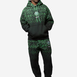 Men's Nike x Slawn Sweatpants Black/Green IR5218-010