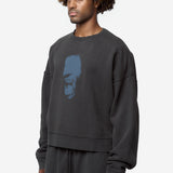 Air Jordan x IH Cropped Fleece Crew-Neck Sweatshirt Black IM7397-010