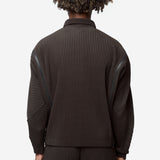 Men's Multi Fastened Pleated Shirt Pizza Scorch Brown HP66-JM231-46