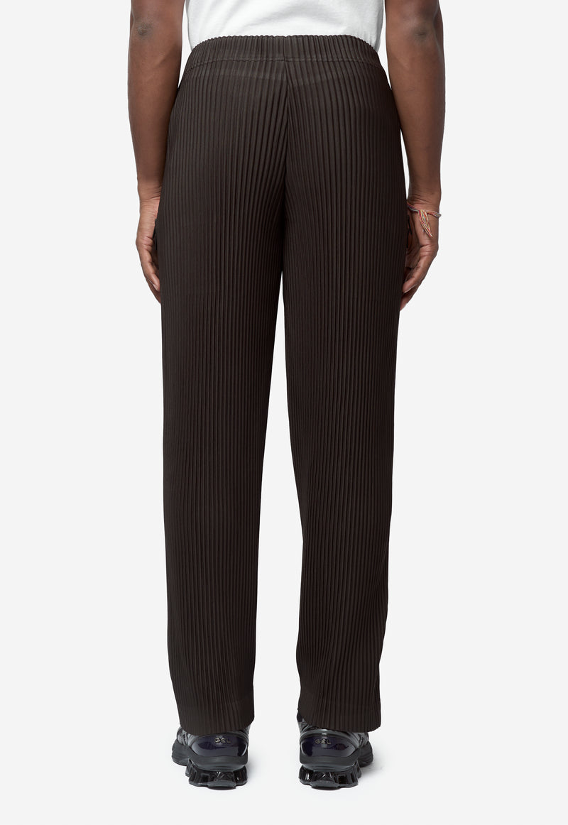 Men's Multi Fastened Pleated Pants Pizza Scorch Brown HP66-JF232-46