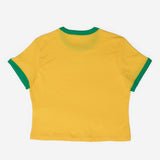 Jordan Women's Retro Girlfriend Crew P6 Varsity Maize/Lucky Green IF3926-741