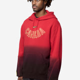 Men's Nike x Nocta Hoodie Red Ombre/Black/Yellow IM3232-687