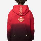 Men's Nike x Nocta Hoodie Red Ombre/Black/Yellow IM3232-687