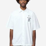 Men's Nike x Peaceminusone Short Sleeve Shirt White IM3219-100