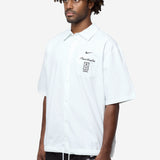 Men's Nike x Peaceminusone Short Sleeve Shirt White IM3219-100