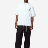 Men's Nike x Peaceminusone Short Sleeve Shirt White IM3219-100