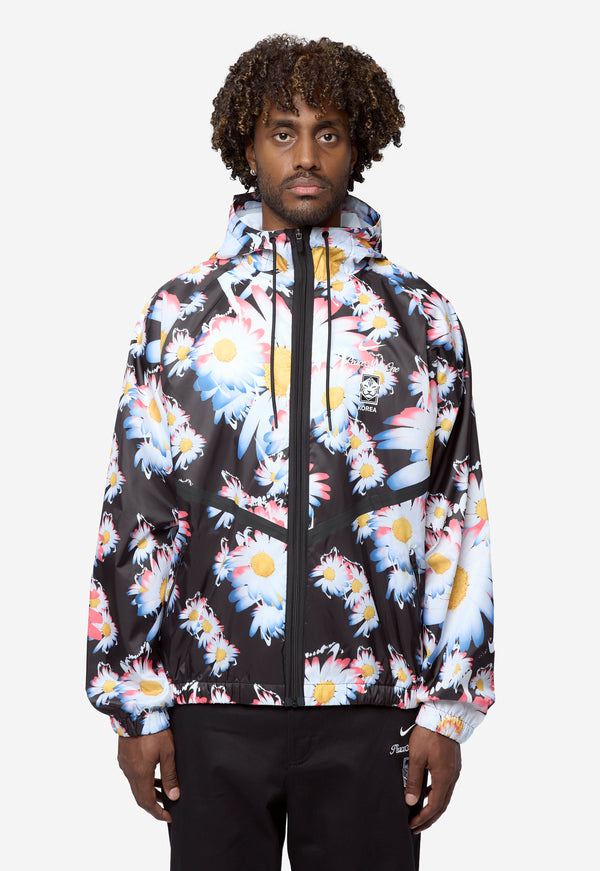 Men's Nike x Peaceminusone Track Jacket Black/White/Pink IH1622-010