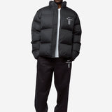 Men's Nike x Peaceminusone Puffer Jacket Black/White/Pink IM3224-010