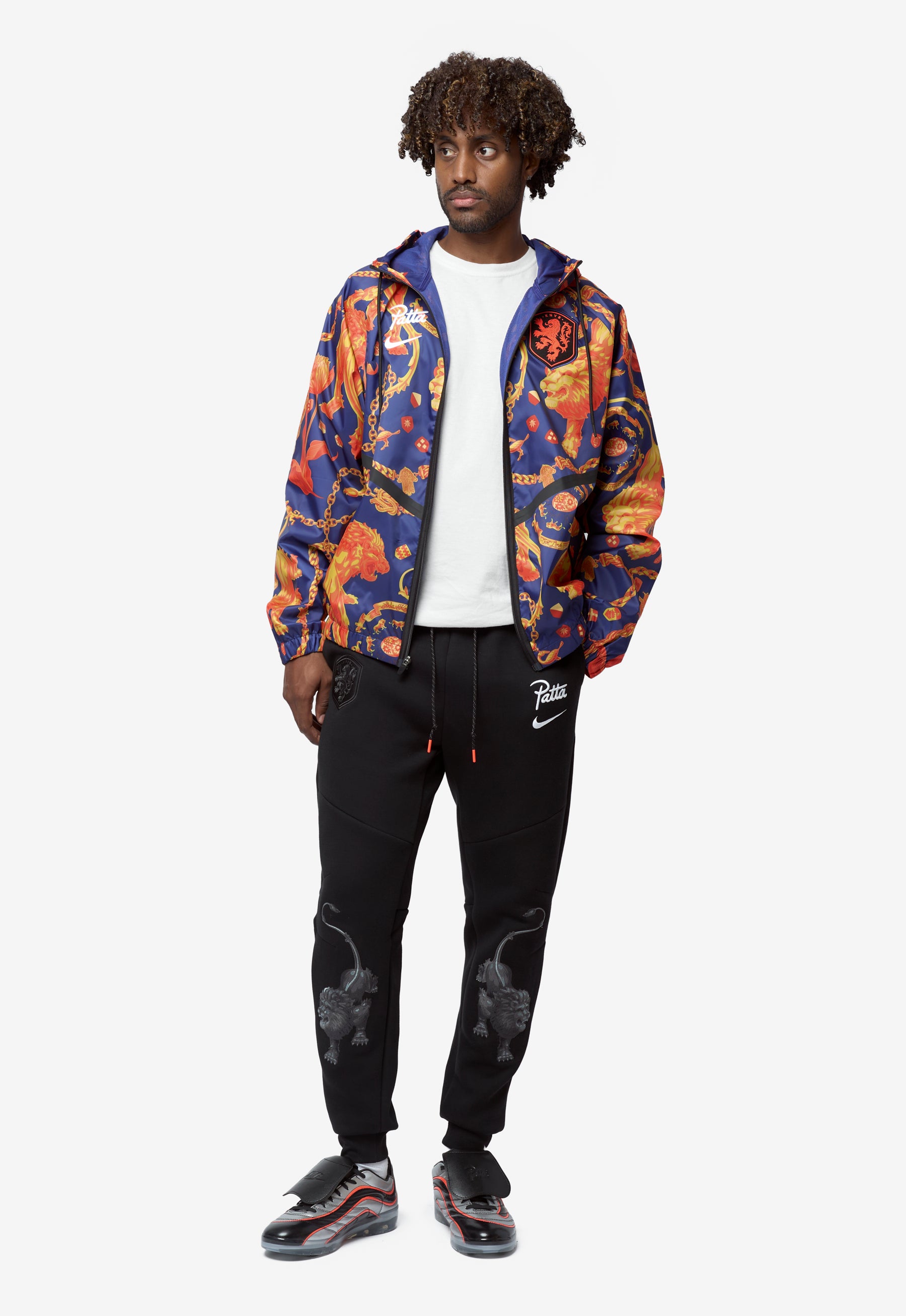Men's Nike x Patta Track Jacket Blue/Orange IH1617-455 – NOMAD