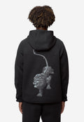 Men's Nike x Patta Hooded Zip Jacket Black/White IM3206-010