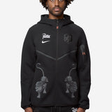 Men's Nike x Patta Hooded Zip Jacket Black/White IM3206-010