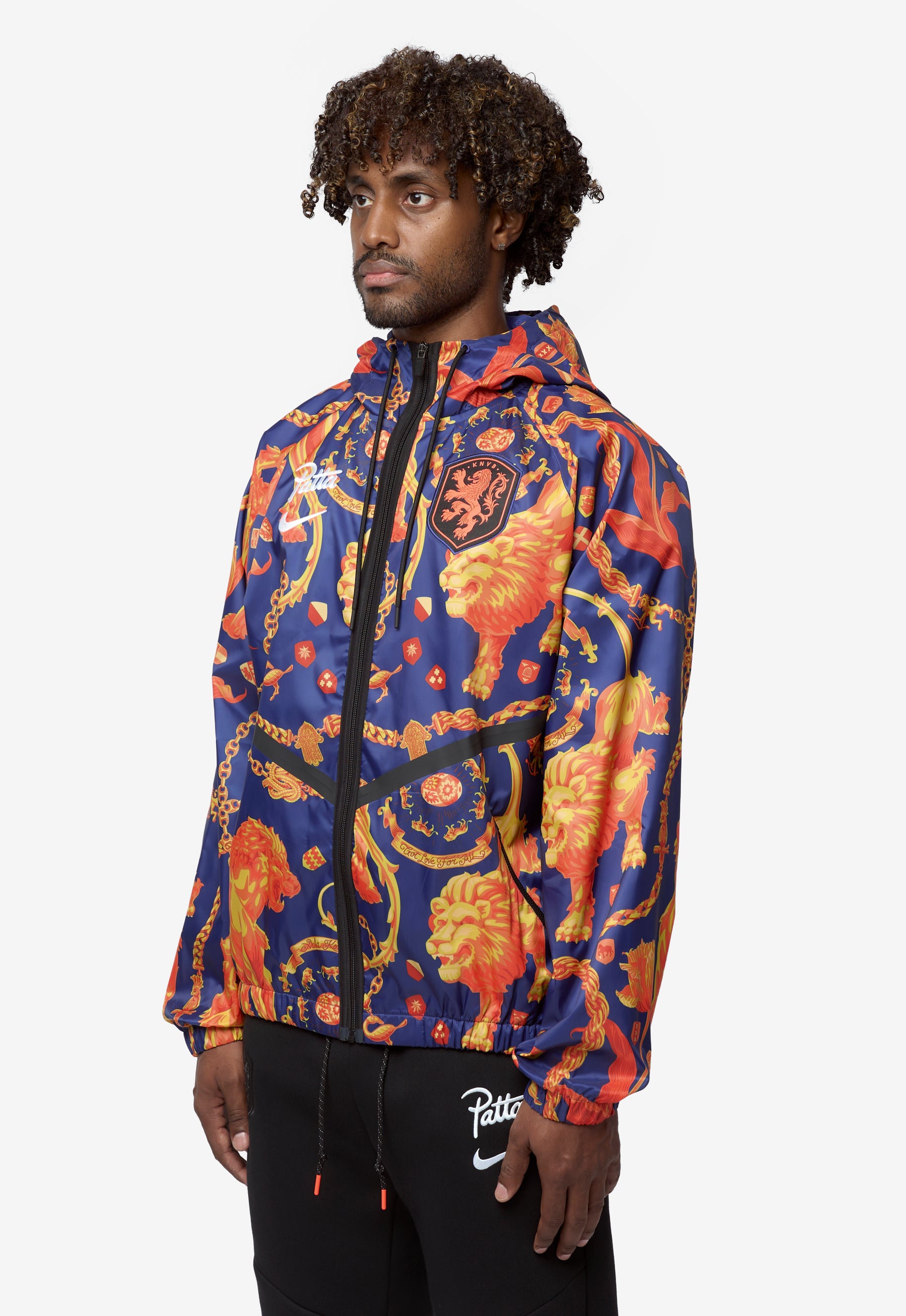 Men's Nike x Patta Track Jacket Blue/Orange IH1617-455 – NOMAD