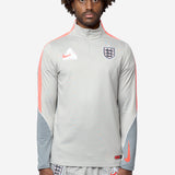 Men's Nike x Palace Quater-Zip Long Sleeve Jersey Grey/Neon Orange IM3229-052