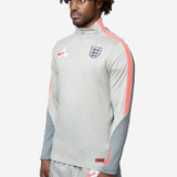 Men's Nike x Palace Quater-Zip Long Sleeve Jersey Grey/Neon Orange IM3229-052
