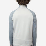 Men's Nike x Palace Quater-Zip Long Sleeve Jersey Grey/Neon Orange IM3229-052