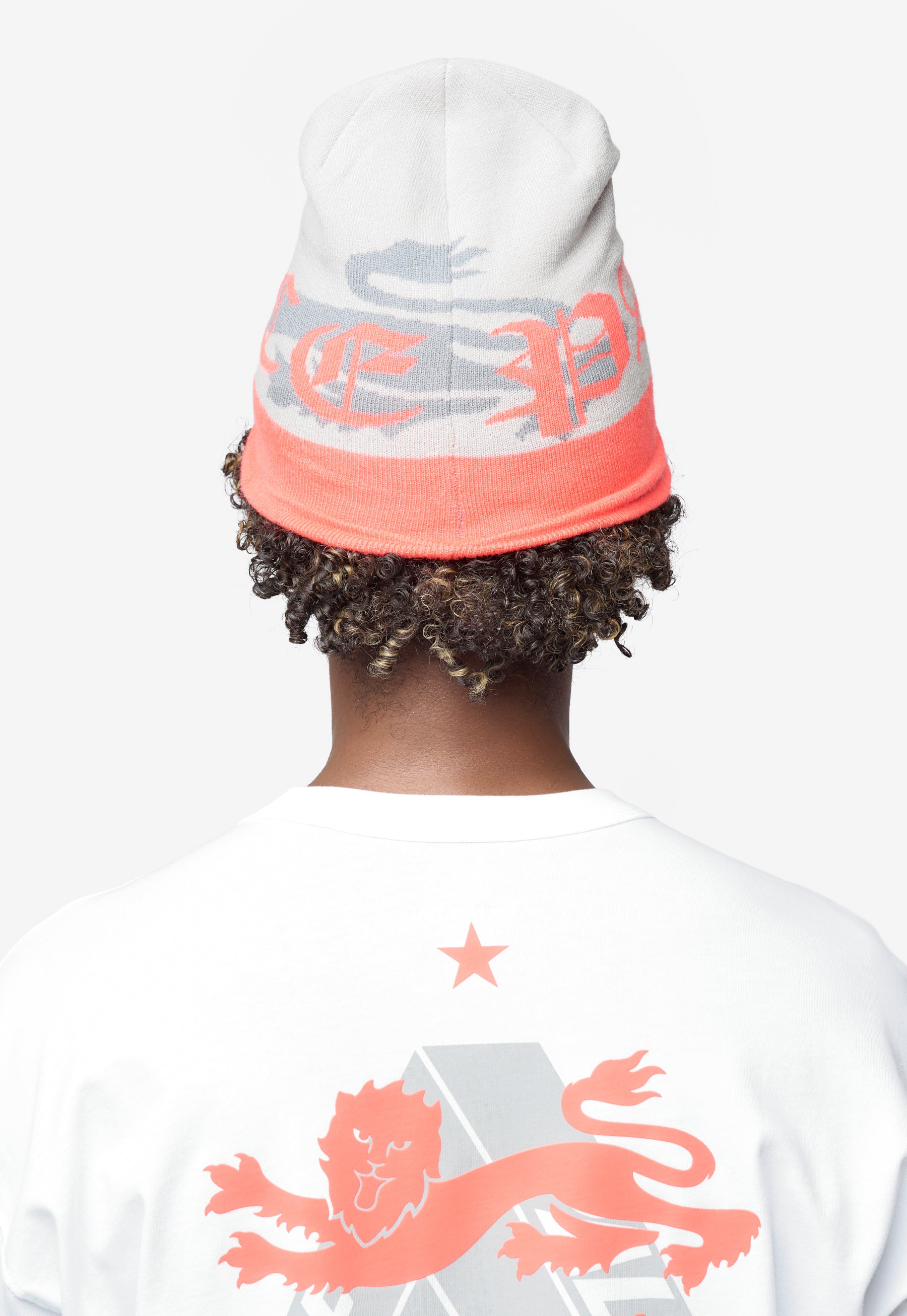 Men's Nike x Palace Beanie Grey/Neon Orange/White IO9485-052 – NOMAD