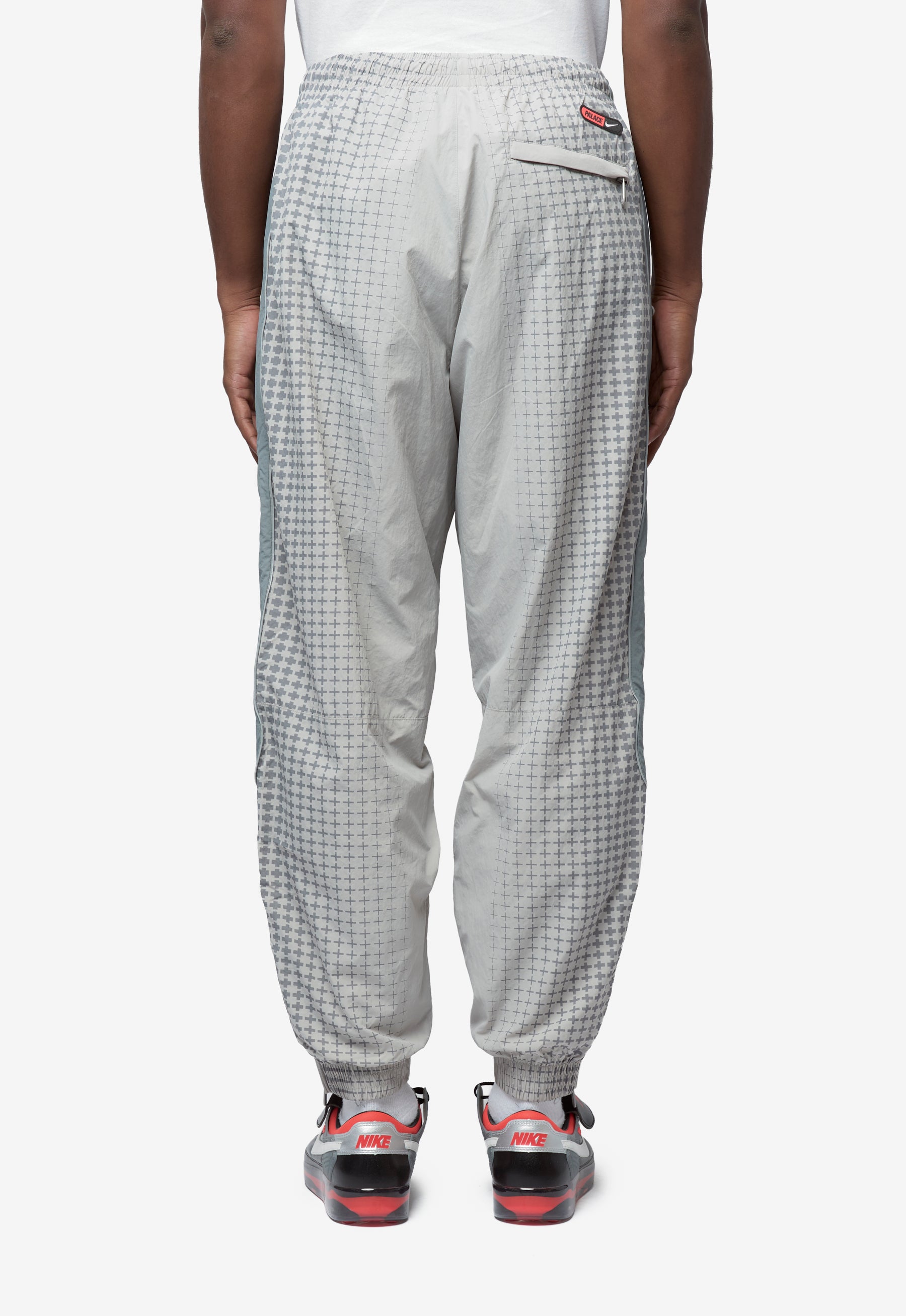 Men's Nike x Palace Track Pant Grey/White/Neon Orange IM3202-052