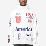 Men's Nike x Virgil Abloh Archive Jacket White/Red/Navy II9805-100