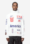Men's Nike x Virgil Abloh Archive Jacket White/Red/Navy II9805-100