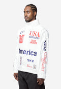Men's Nike x Virgil Abloh Archive Jacket White/Red/Navy II9805-100