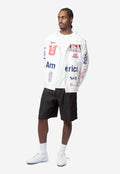 Men's Nike x Virgil Abloh Archive Jacket White/Red/Navy II9805-100
