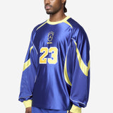 Men's Jordan Goalie Top Old Royal/Yellow Pulse IF3900-417