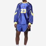 Men's Jordan Goalie Top Old Royal/Yellow Pulse IF3900-417
