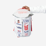 Men's Nike x Virgil Abloh Archive Backpack White/Red/Navy IO9457-100