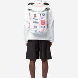 Men's Nike x Virgil Abloh Archive Backpack White/Red/Navy IO9457-100