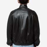 Men's Full Zip Leather Jacket Black FN-MN- LEAT000322