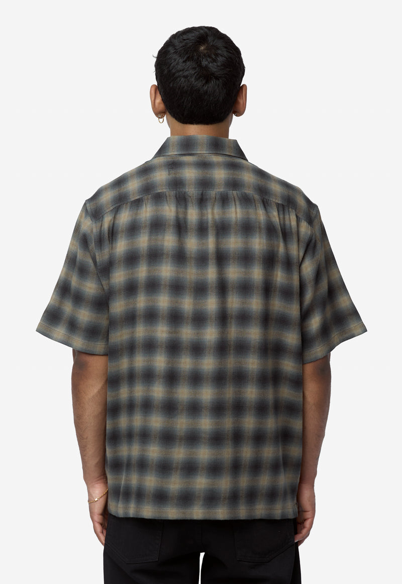 Men's Every Shirt Shortsleeve Yukon Check Woolton M4262EYC