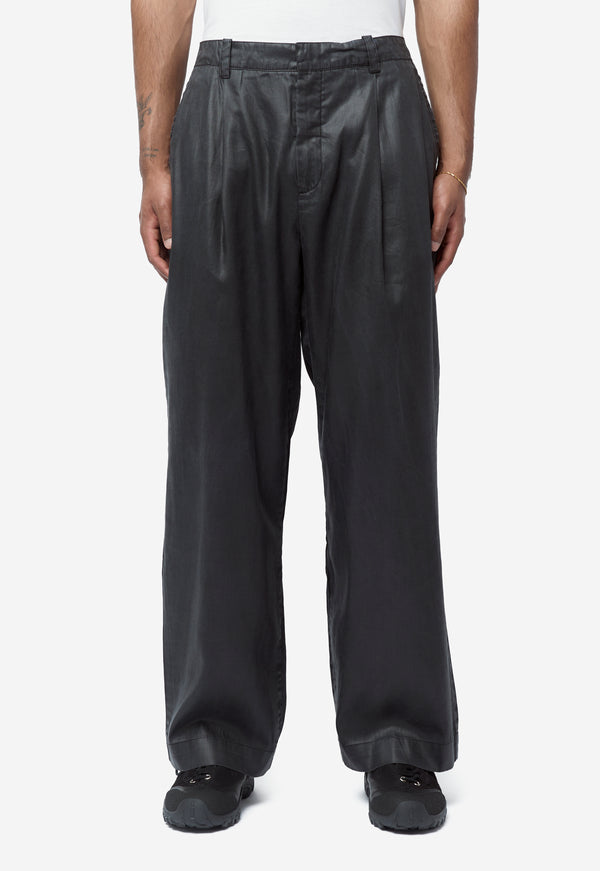 Men's Still Chino Lacquer Black Mirror Tencel M4264SLB