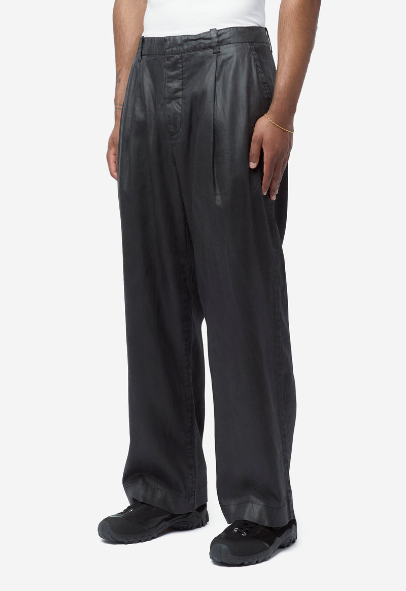 Men's Still Chino Lacquer Black Mirror Tencel M4264SLB