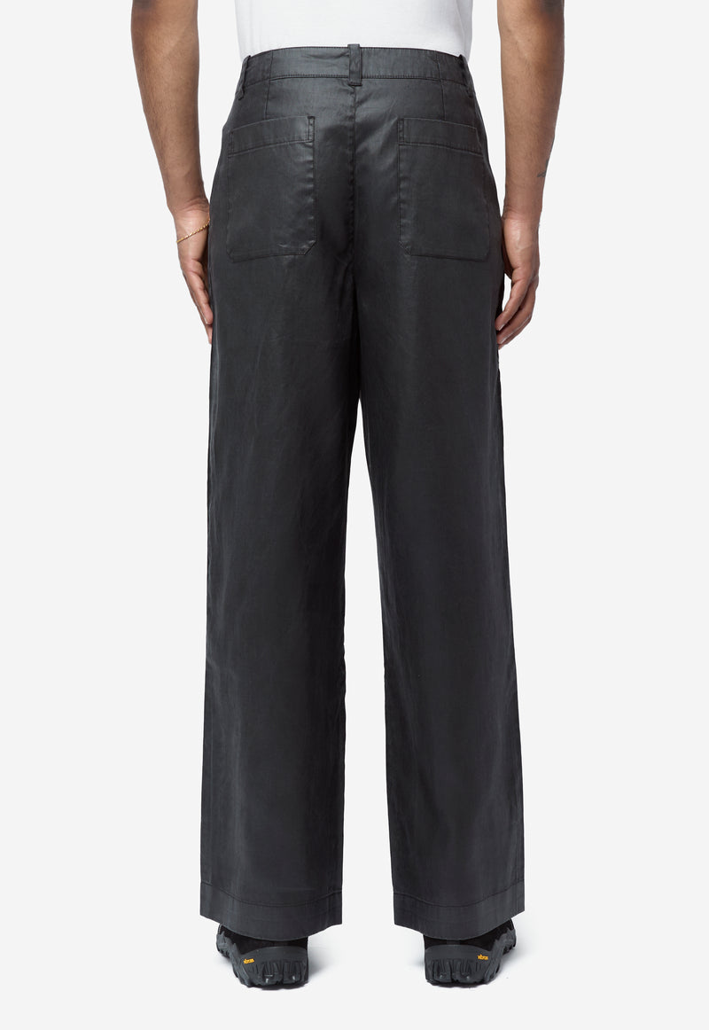 Men's Still Chino Lacquer Black Mirror Tencel M4264SLB