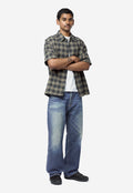 Men's Third Cut Azure Print M4265TAZ
