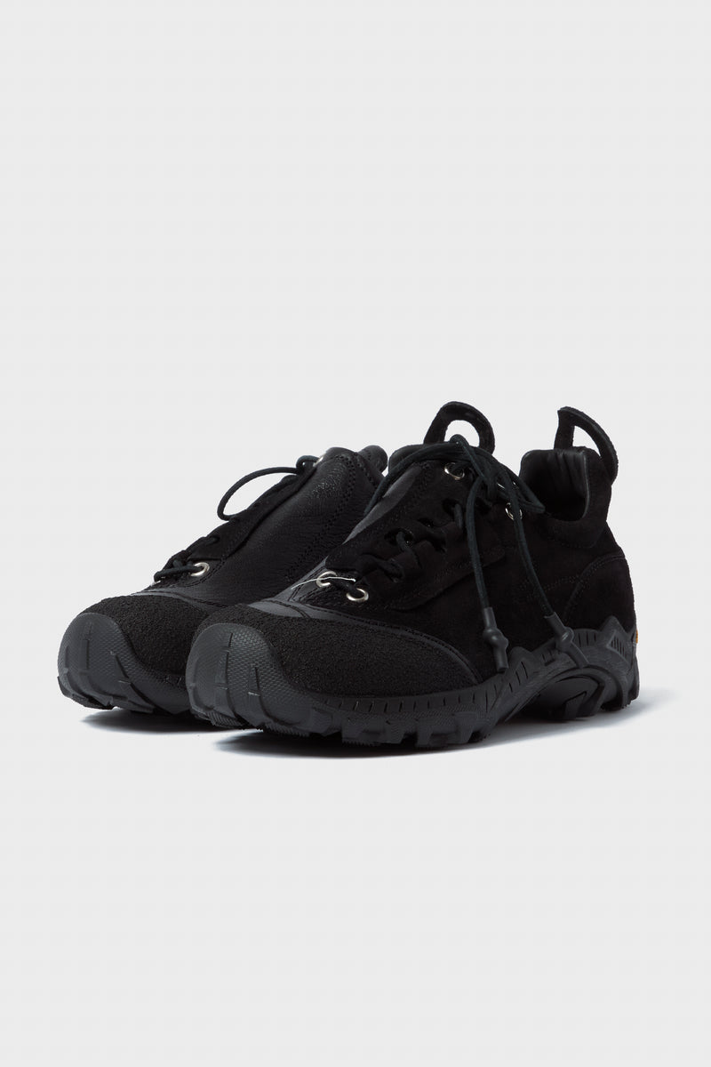 Gabe Shoes Stealth Black Leather A4237GSB