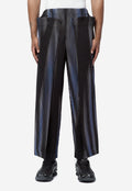 Men's Blend of Lights Pleated Pants Blue HP68-JF248-72
