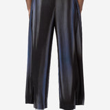 Men's Blend of Lights Pleated Pants Blue HP68-JF248-72